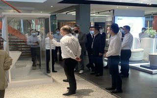 臺州市長一行蒞臨歐路莎衛(wèi)浴 數(shù)字化創(chuàng)新模式再獲定